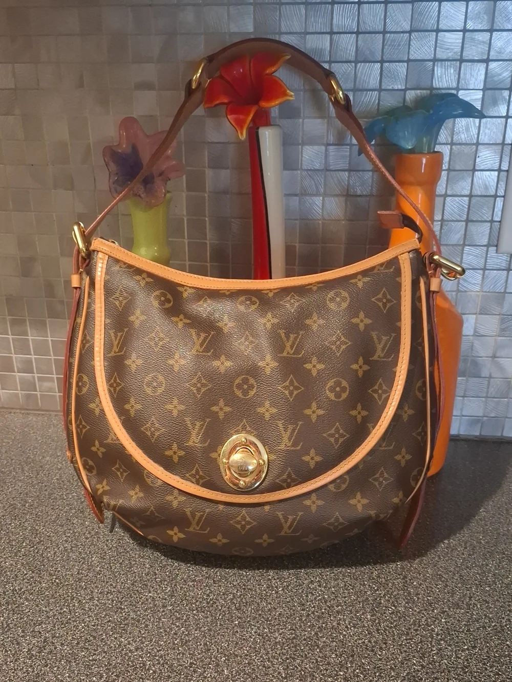 Louis Vuitton Monogram Tulum Bag - Picture 1 of 17